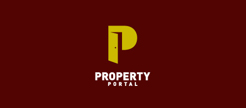 property portal door logo