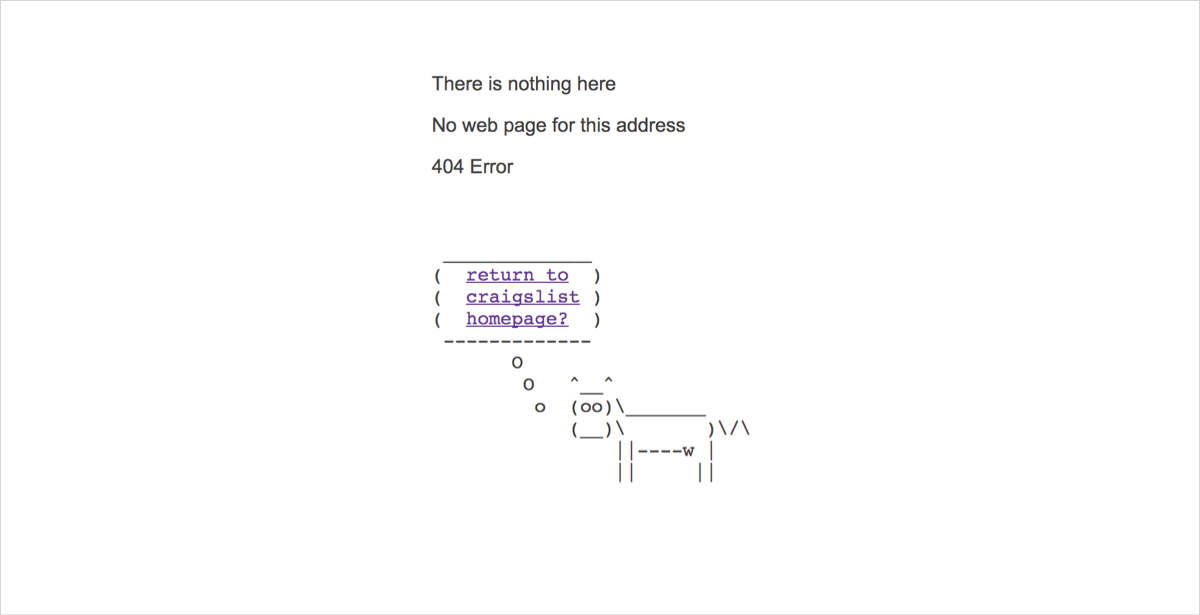33个超有创意的404 页面欣赏