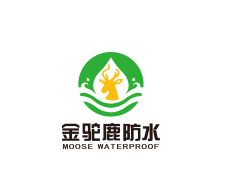 é‡‘é©¼é¹¿é˜²æ°´logoè®¾è®¡